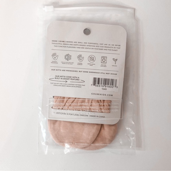 BNWT Goumi Baby Scratch Mitts 3-6 months - Picture 3 of 3